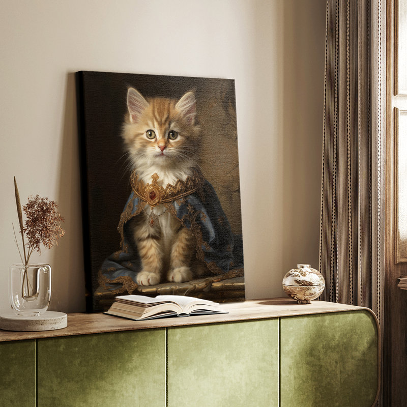 ANIMALS Series CXCVI -Custom Wrapped Gallery Cavas, 12" H x 8" W