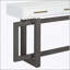 Console élégante à trois tiroirs, table d'entrée très longue pour les couloirs et les salons, solution de rangement durable et élégante-1438200338