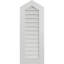 Peaked Top Surface Mount Signature Urethane Non-Functional Gable Vent 7/12 Pitch Primed Tan-101745015