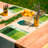 Polyester Abstract Rectangle Placemat