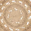 Salerna Solid Color Handwoven Jute Rug-36512920