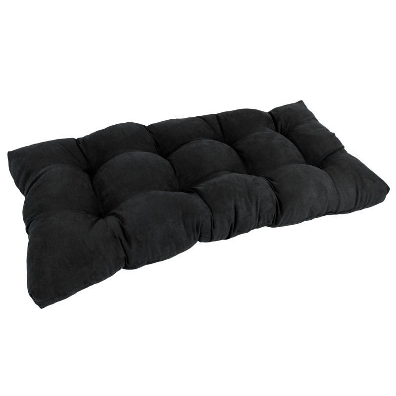 Coussin de banc d'intérieur, Noir