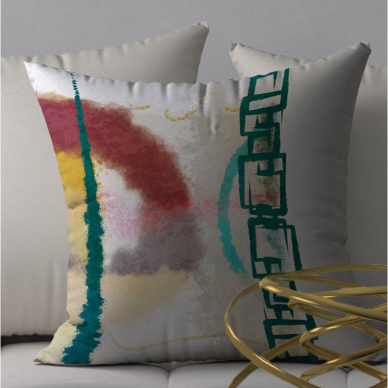 Priceless Reversible Throw Pillow, 18" x 18"