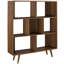 Bibliothèque en bois H 52,5 "x l 45"-1340230639