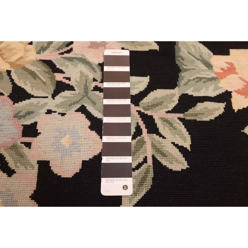 Tapisserie française kilim 7 pi 11 po x 10 pi 2 po