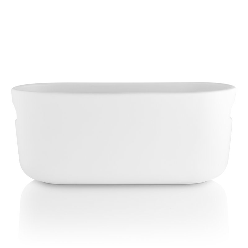Ceramic Window Box Planter, White
