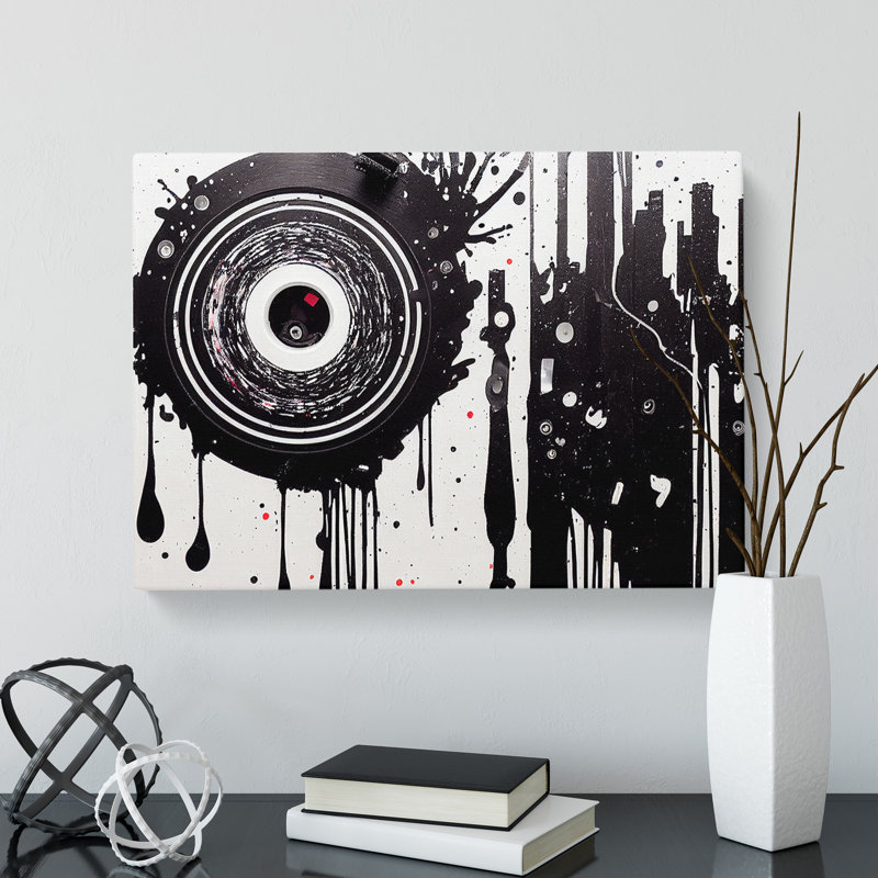 Evolving Cassette Tape - Wrapped Canvas Print