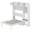 Lit escamotable avec garde-robe et armoire supérieure, lit escamotable en bois avec tablettes-1940199239-1940199236