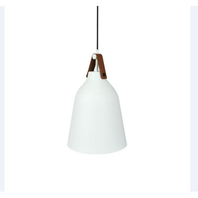 Cashel 1 - Light White Single Pendant