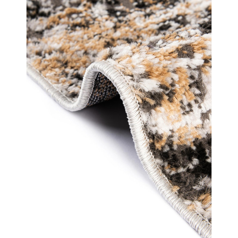 Brown Area Rug, Rectangle 10' x 14'1"