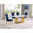 Kernisha Marble Top Pedestal Dining Set-622673379-622791115-622791126
