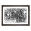 Birds Eye View of New York City in Abstract - Picture Frame Graphic Art Print-55685880-55685877