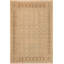 Tapis beige / brun en laine noué à la main de style oriental Silke 8 pi 2 po x 9 pi 11 po