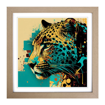 Leopard - Framed Print