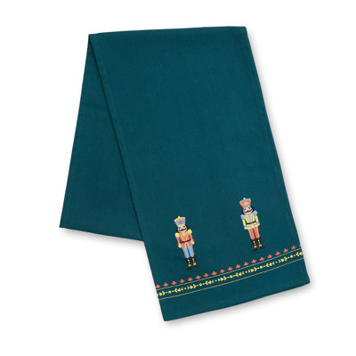 Christmas Nutcracker Pure Cotton Table Runner