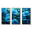 «Blue Morning Glory Blossom Burst - Morning Glory», art mural-1968294433-1968294432