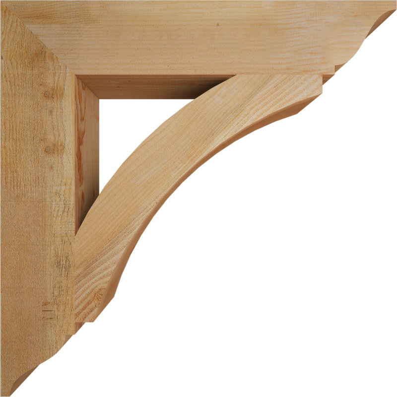 Support traditionnel Thorton, Douglas (brut), H 32 po x l 6 po x P 32 po