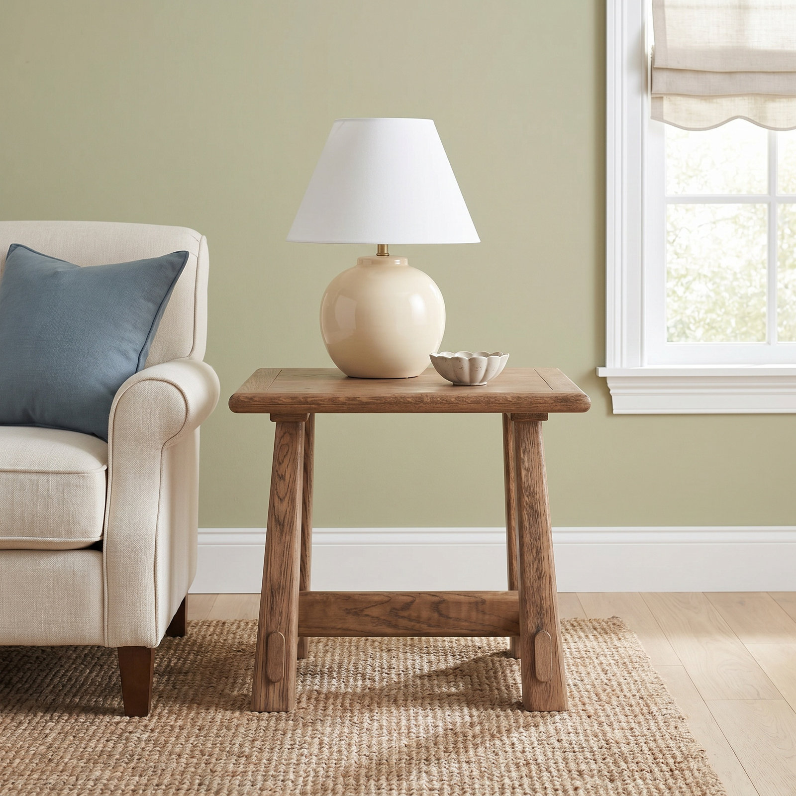 Hayes 28" End Table, Sienna