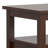 Dwight 20"W Solid Wood Transitional End Table With Drawer And Lower Shelf