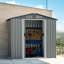 Remise de rangement en acier galvanisé 6 x 4 pi