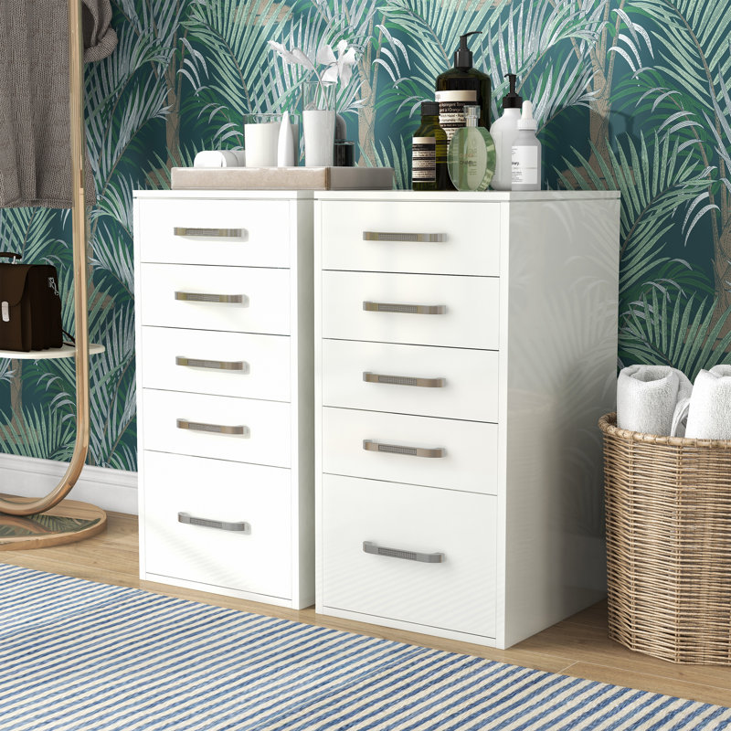 Alez 5-Drawer Storage Cabinet