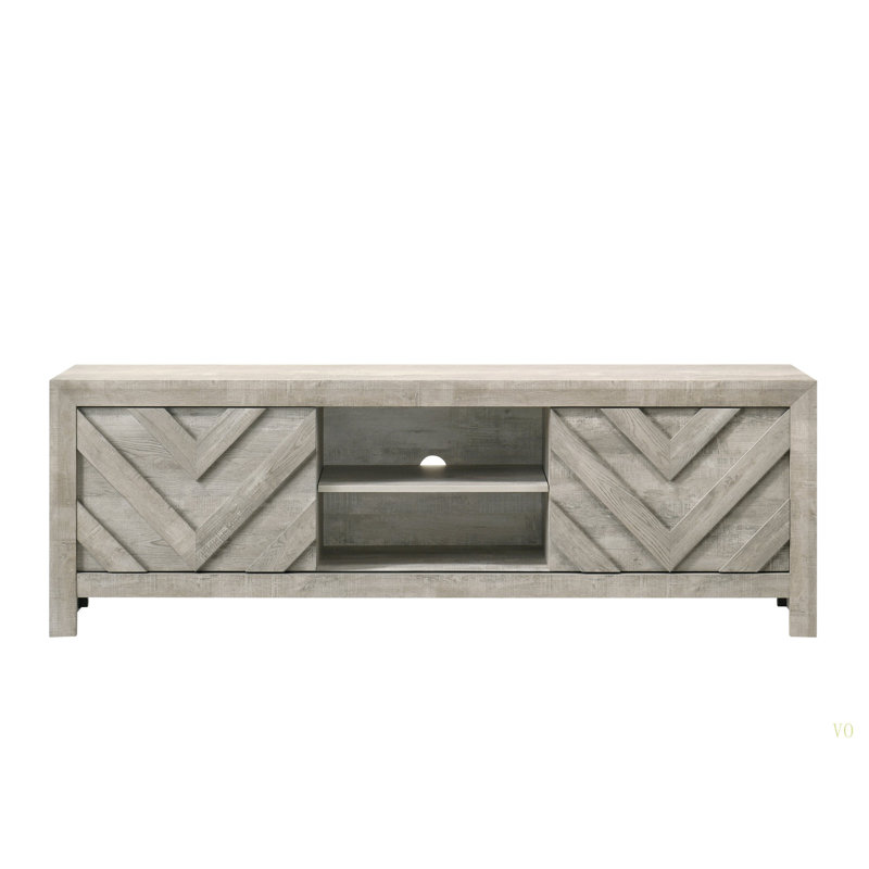 Meuble télé 1pc, Gris