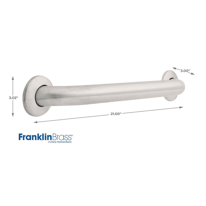 Barre d'appui Centurion 18 po, Acier inoxydable