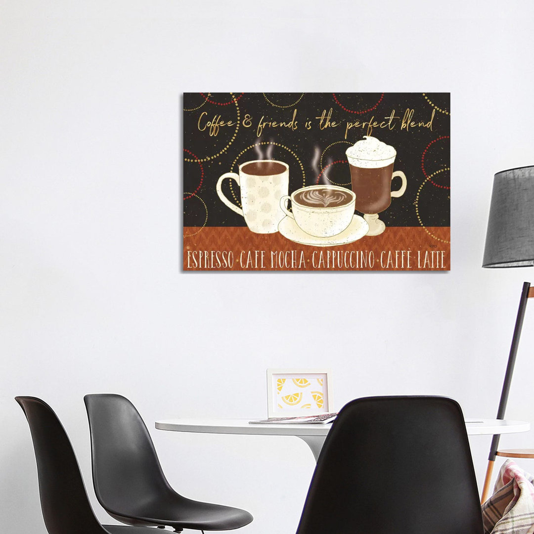 Fresh Coffee I by Lisa Audit - Wrapped Canvas Typography