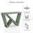Blinny 47.25''W W-Shaped Console Table-1562595956