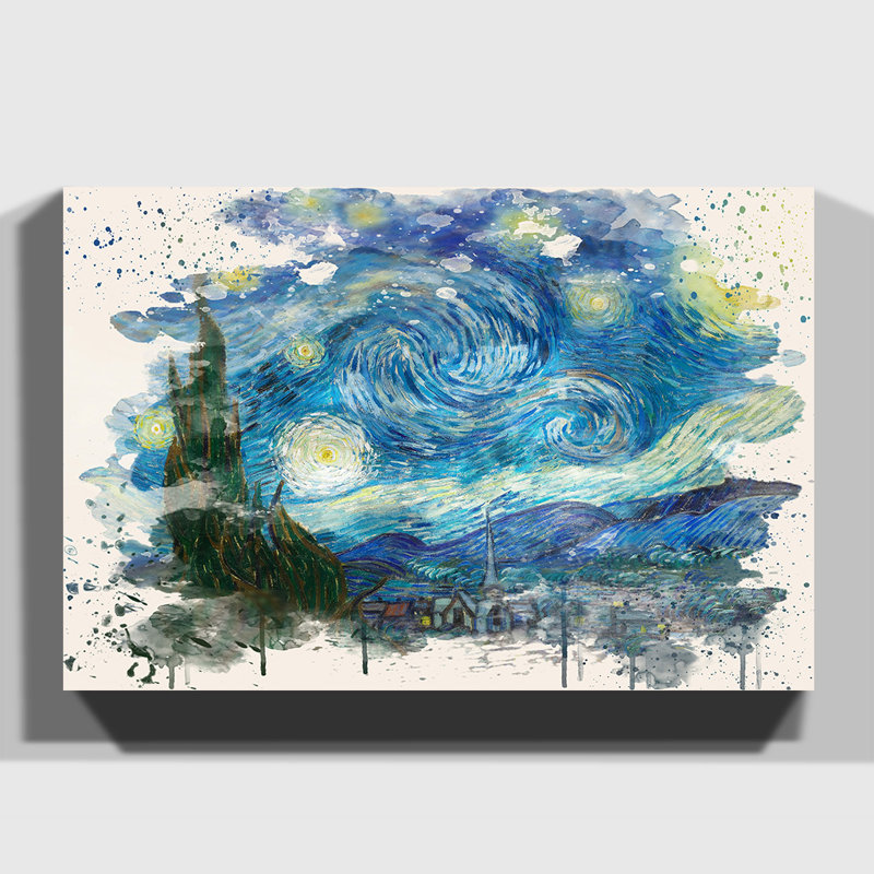 Vincent Van Gogh - Wrapped Canvas Painting, 40cm H x 60cm W