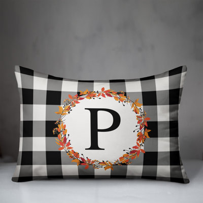 Gingham Throw Pillow