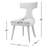 Belinda 20'' H Upholstered Oak Side Chair