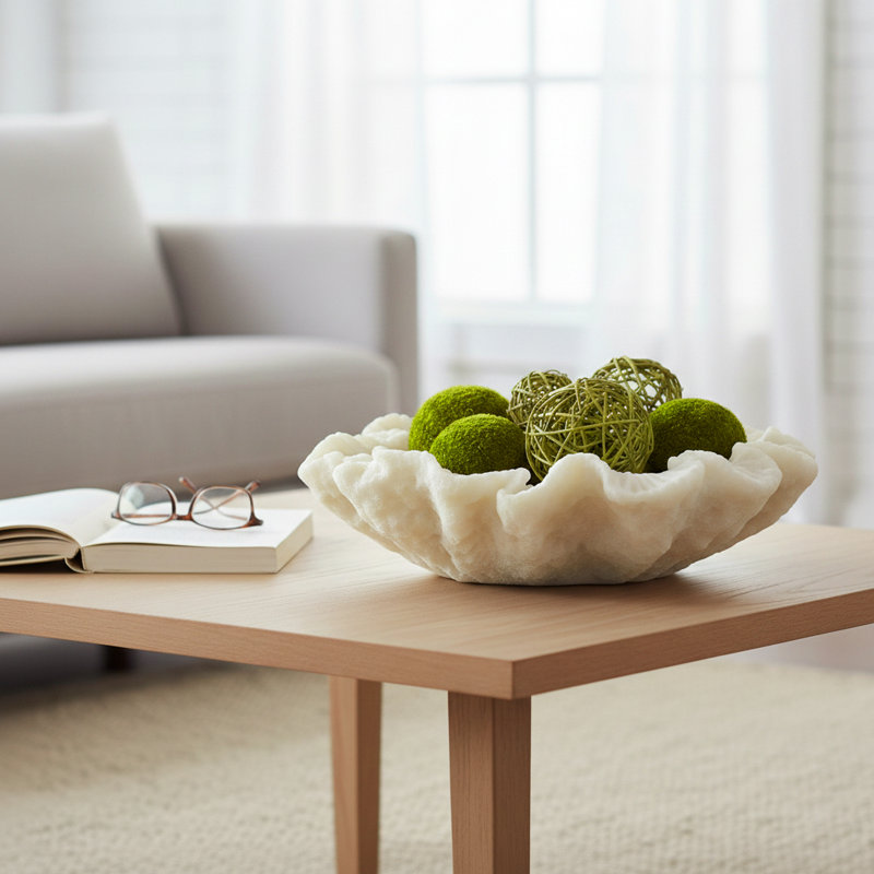Handmade Resin Decorative Bowl