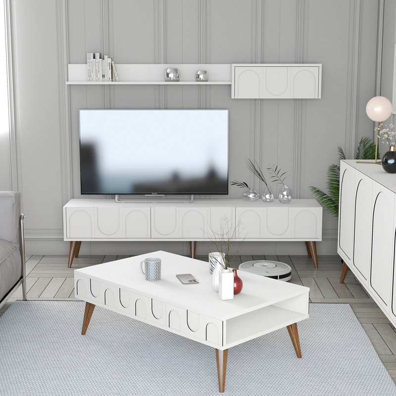 Ensemble de meubles de salon, White