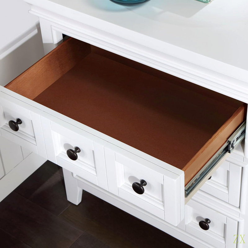 Table de chevet 3 pièces, Blanc