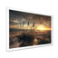 Plage, coucher de soleil, reproduction d'art sur toile, reproduction de photographie de paysage côtier-1837317633-1789763908