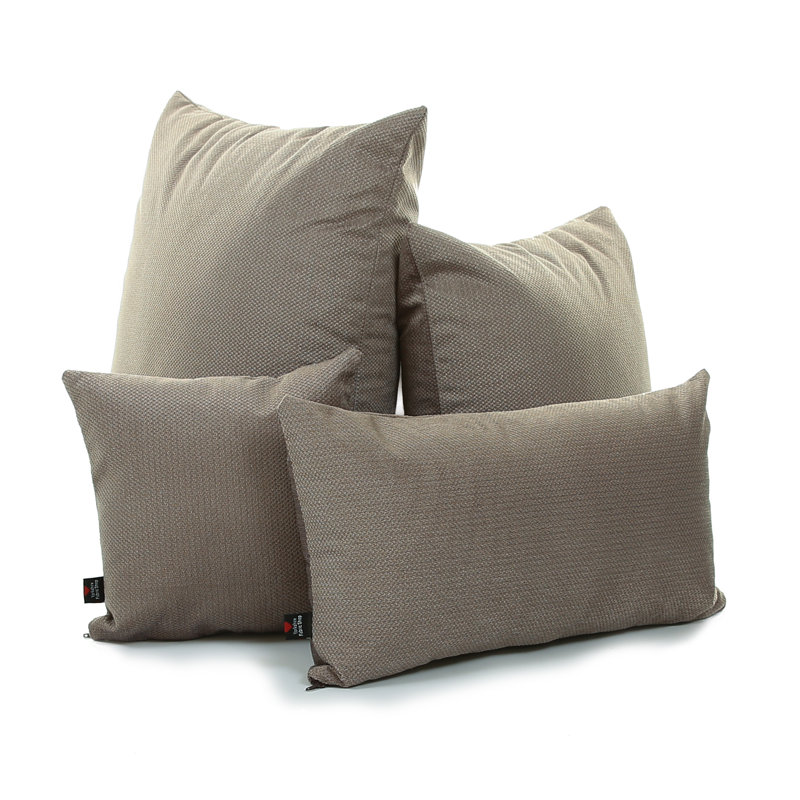 Alvardo Square Cushion, 55cm x 55cm, Silver