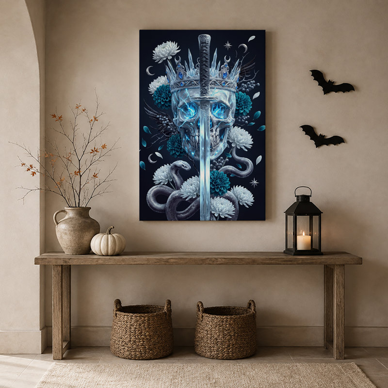 Art mural sur toile Halloween, H 36 po x l 24 po
