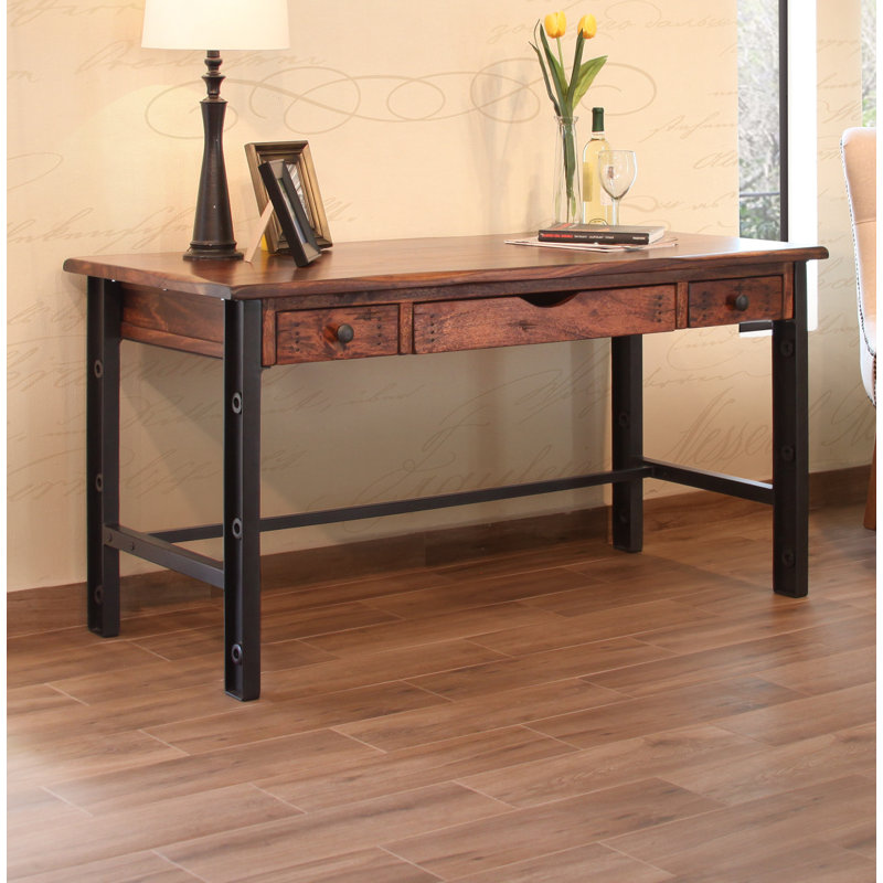 Solid Wood Top Writing Desk