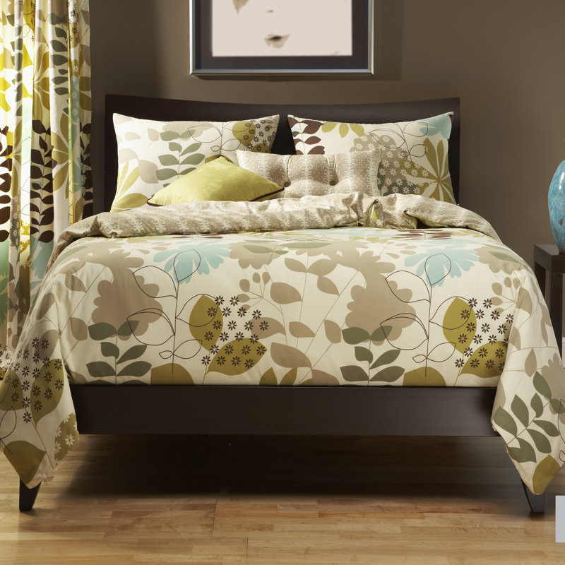 English Garden Polyester Duvet Cover & Insert, Full