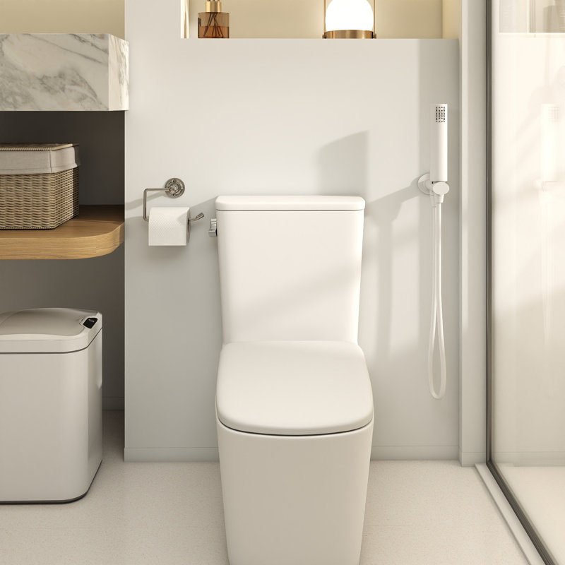 Toilette monobloc en céramique 16,5 po à jupe latérale 16,5 po GPP avec conception à jupe MaP 800-1000g