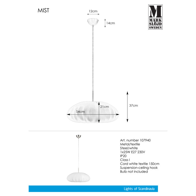 Ganador 1 - Light Single Pendant