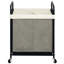 Chariot de trieur à linge roulant 120 L avec sac de doublure amovible et lavable-125139861-125139863
