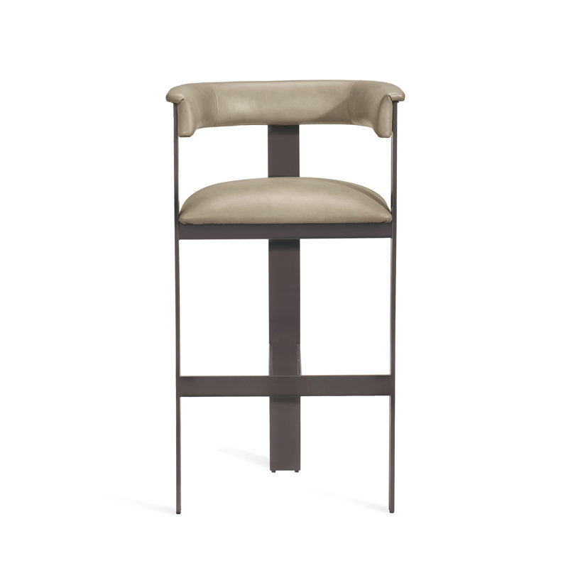 Darcy Bar & Counter Stool, Graphite, Counter Stool (27" Seat Height), Taupe