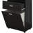 Tall Bathroom Cabinet With Laundry Basket, Freestanding Cabinet With Doors, Storage Space Tilt-Out Laundry Hamper-1839795005