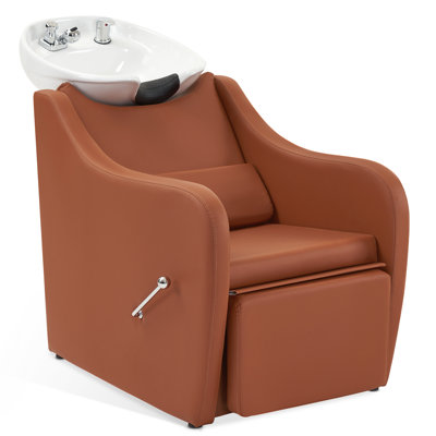 Chaise de lavabo à cuve en shampooing Shampoo Barber