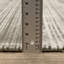 Tapis gris / ivoire à motif de viscose et de laine Solveigh-1282406535