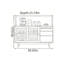 Buffet multifonctionnel en bois massif avec rangement-128963949