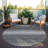 Nira Gray Washable Indoor-Outdoor Rug - -1593793263