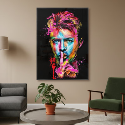 Single Picture Frame LED Illuminated Wall Art Wall Art on Glass / Aluminium